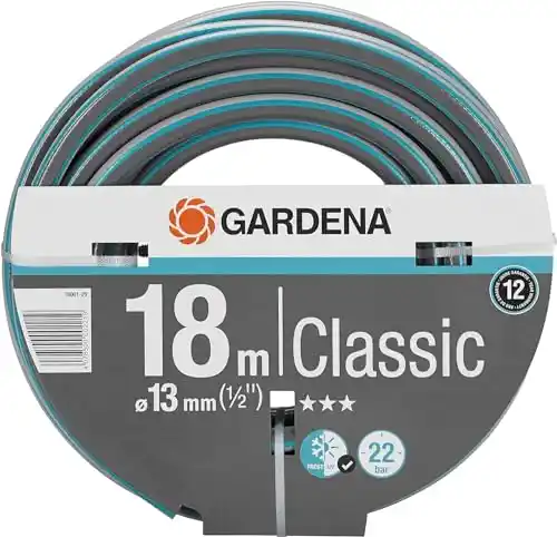 GARDENA 1/2-Inch by 18m Garden Hose, 59-Feet