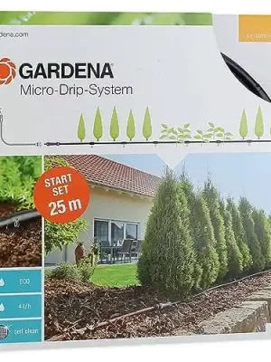 Gardena 13011 Micro Drip for Plant Rows,Black