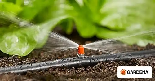 Gardena 13011 Micro Drip for Plant Rows,Black