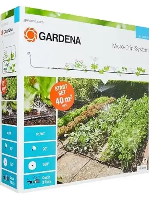 Gardena 13015 Micro Drip Kit for Flower Beds,50x58.5x11 cm