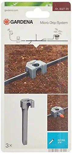 GARDENA 1327/8327-U 3/16-Inch Pipe Pegs for Micro Drip System