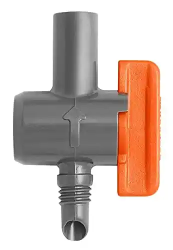 Gardena 1374-U Control Valve - Micro Drip System, Orange/Grey