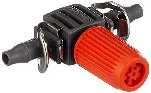 Gardena 1392/8392-U Adjustable Inline Drip Head for Micro Drip System