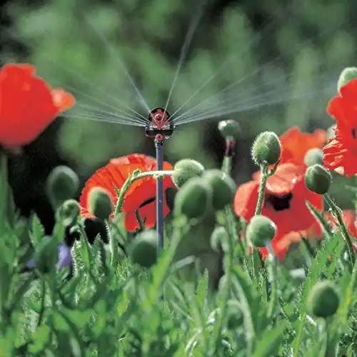Gardena 1396-U Micro Drip Spray Nozzle - Micro Drip System 2pcs, 3x3x1 " inch, Orange/Grey