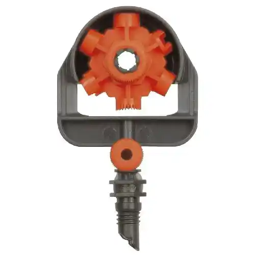 Gardena 1396-U Micro Drip Spray Nozzle - Micro Drip System 2pcs, 3x3x1 " inch, Orange/Grey
