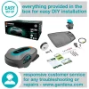 GARDENA 15101-41 SILENO Life - Automatic Robotic Lawn Mower, with Bluetooth app and Boundary Wire, one of The quietest in its Class, for lawns up to 8100 Sq Ft, Made in Europe, Grey