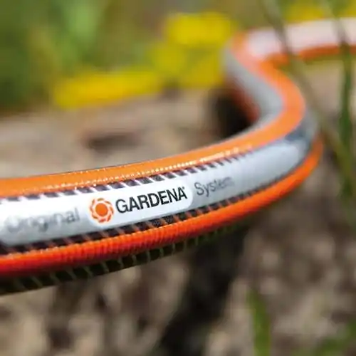 Gardena 18085 3/4'' x 165ft HighFlex Hose, Grey and Orange