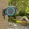 Gardena 18620 82 Foot Wall Mounted Retractable Hose Reel, ft, Standard