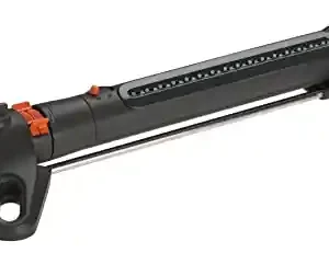 GARDENA 18712-80 Aquazoom 2700 Sq Ft Frost Proof, Fully Adjustable Oscillating Sprinkler, for Flexible, Leak Proof and Precise Watering, Compatible with Any Hose Brand, Made in Germany