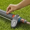 GARDENA 18712-80 Aquazoom 2700 Sq Ft Frost Proof, Fully Adjustable Oscillating Sprinkler, for Flexible, Leak Proof and Precise Watering, Compatible with Any Hose Brand, Made in Germany