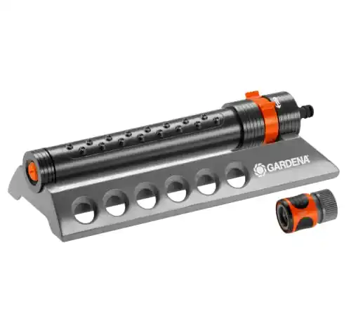 GARDENA 1971 Aquazoom 2700-Square Foot Oscillating Sprinkler