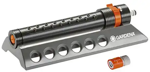 GARDENA 1971 Aquazoom 2700-Square Foot Oscillating Sprinkler
