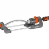 Gardena 1980 Polo 2, 400 sq.'. Oscillating Sprinkler with Adjustable Garden Spray Range