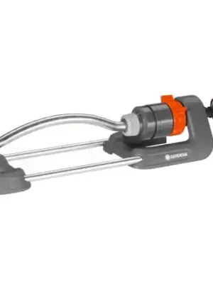 Gardena 1980 Polo 2, 400 sq.'. Oscillating Sprinkler with Adjustable Garden Spray Range
