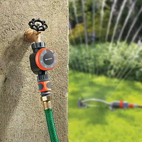 GARDENA 31169 Mechanical Water Timer with Flow Control