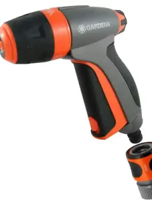 Gardena 32117 Metal Fully Adjustable Spray Gun with Built in Flow Control