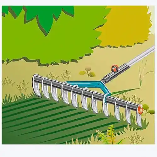 Gardena 3391 Combisystem 14-Inch Aerator Cutter Rake Head