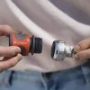 Gardena 36917 Hose Connector, Orange and Grey