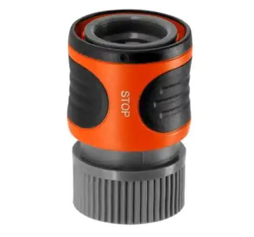 Gardena 36918 Classic Male Garden Hose Connector with Water Stop