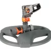 Gardena 38142 Classic Impulse Sprinkler on Weighted Sled Base