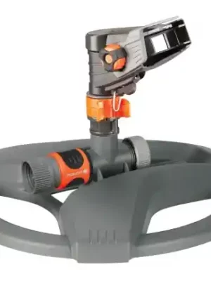 Gardena 38142 Classic Impulse Sprinkler on Weighted Sled Base