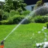 Gardena 38144 Silent Turbo Drive on Spike Sprinkler, Orange/Grey