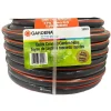 Gardena 39001 100 Foot 5/8 Inch Heavy-Duty Quick Connect Hose, Heavy-Duty 5-Ply Design, Includes Quick Connectors and Adadpters, Kink-Resistant
