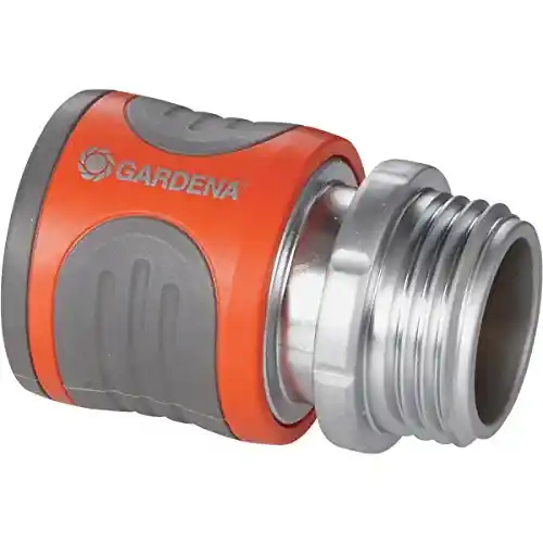 Gardena 39017 Premium Metal Female Garden Hose Connector