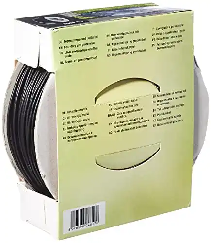 Gardena 4088-60 490 ft (150m) Boundary Wire, for Gardena Robotic Lawn Mowers, Used to Define perimters and Guide Robotic Lawn mowers