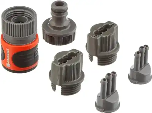 Gardena 5316 Garden Hose Quick Connect Coupling Set