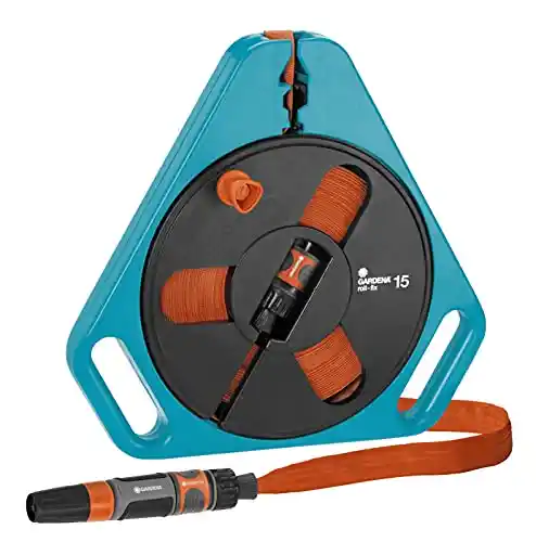 gardena-756-49-5-foot-flat-garden-hose-in-cassette-11.webp Gardena 756 49.5-Foot Flat Garden Hose In Cassette With End Connector & Spray Nozzle