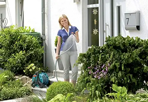 Gardena 8007-U 164-Foot by 1/2-Inch Hose Capacity Garden Hose Cart