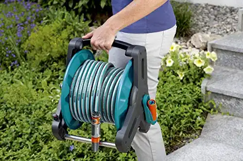 Gardena 8007-U 164-Foot by 1/2-Inch Hose Capacity Garden Hose Cart