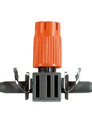 Gardena 8321-U Inline Small Area Spray Nozzle - Micro Drip System, Orange/Grey