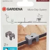 GARDENA 8380-U 1/2-Inch Pipe Clips for Micro Drip System