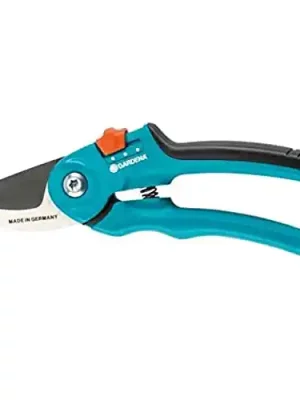 GARDENA 8857-20, Two step adjustable Bypass Pruners with safety lock, For pruning and cutting flowers or branches, Made In Germany