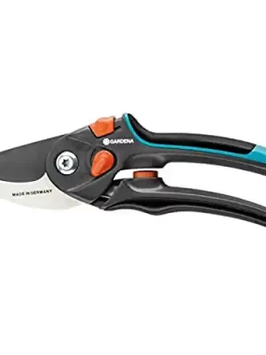 GARDENA 8905, Two step adjustable Bypass Pruners with safety lock, For pruning and cutting flowers or branches, Made In Germany