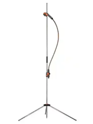 Gardena 960 Outdoor Portable Garden Shower Trio On Stand