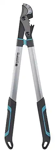 GARDENA EnergyCut 750 A Pruning Lopper, The Pruning Lopper with Integrated Gearing for Challenging Cutting Tasks Using The Anvil Principle (12008-20)