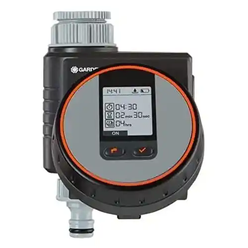 GARDENA Flower Pots Water Timer + Hose Connector