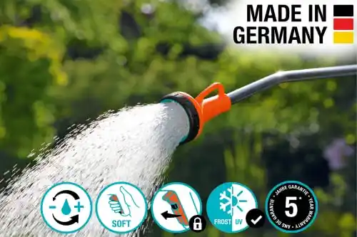 Gardena Frost Proof Soft Spray Watering Wand, Water Stop