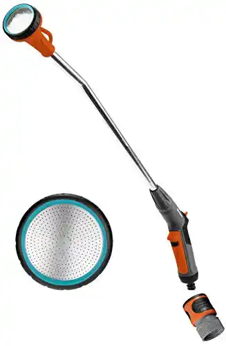 Gardena Frost Proof Soft Spray Watering Wand, Water Stop