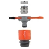 GARDENA Hose Connector Set for Indoor Taps, Grey/Orange