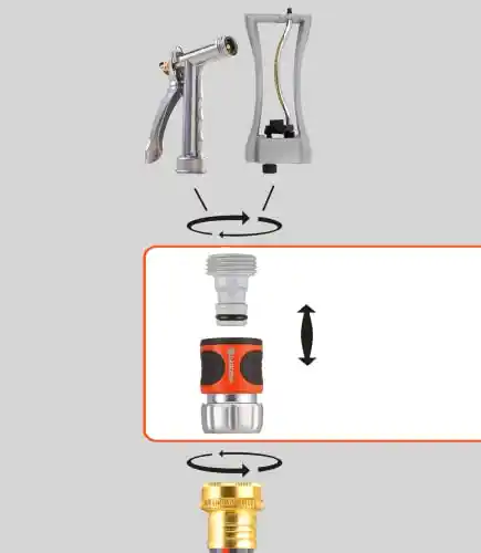 GARDENA Hose Connector Set-Premium Metal