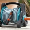 Gardena Hose Reel - includes (1/2'' x 33' Hose + 5' Leader Hose), Blue and Grey (8010)