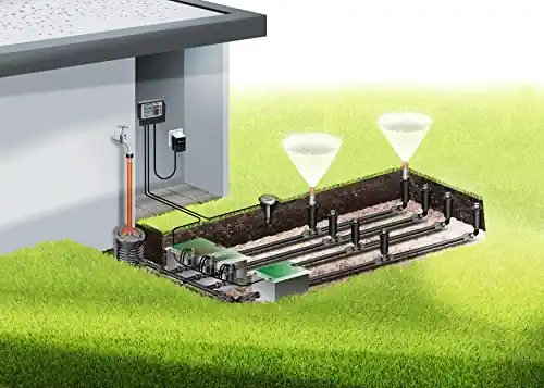 Gardena IRRIGATION Control System (4030) - Forup to 4 Irrigation Valves + Hose Connector