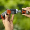 GARDENA Metal Alloy Hose Connector with Water Stop