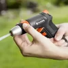 Gardena Metal Nozzle - Frost Proof - (Variable Spray Patterns) + Water Stop, 3815M-FP