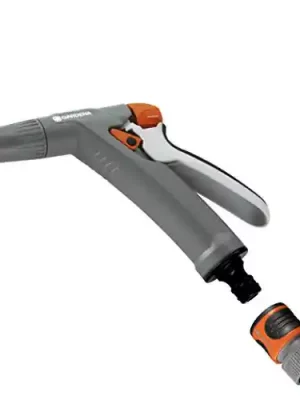 GARDENA N9115-FP-U Frost Proof Nozzle (Variable Spray Patterns), Water Stop