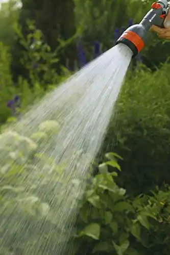 GARDENA N9121-FP-U Frost Proof Nozzle + Four Spray Pattern, Water Stop
